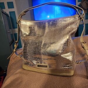 BARBARA MILANO ITALY GOLD SNAKE DESIGN